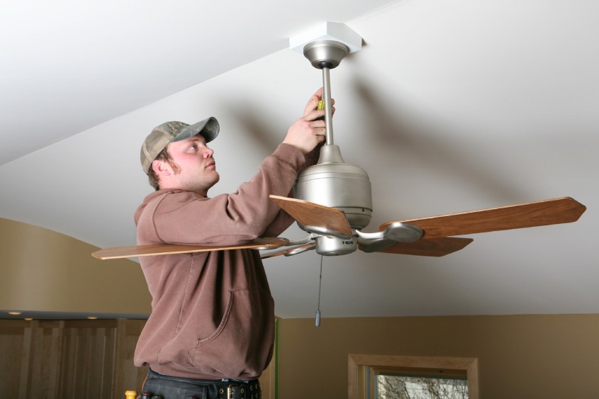 Ceiling Fan installation Ceiling Fan installation